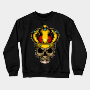 king of skull Crewneck Sweatshirt